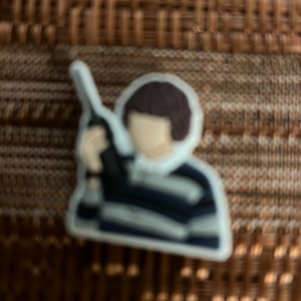 Mike crocs charm